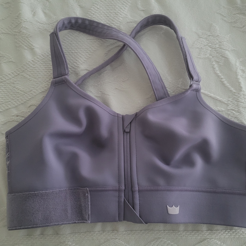 SHEFIT Purple Adjustable Sports Bra